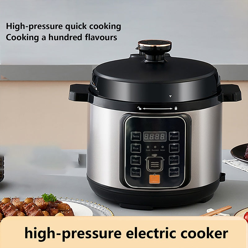 1050W Electric Pressure Cooker Multi-Purpose 5 Litre 10-in-1 Digital Screen