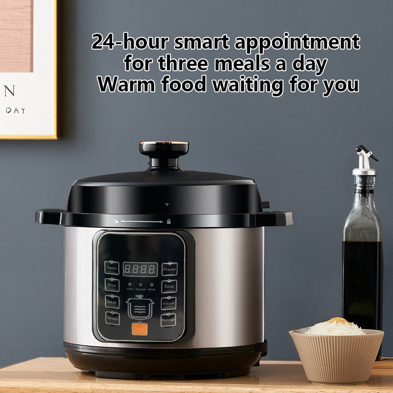 1050W Electric Pressure Cooker Multi-Purpose 5 Litre 10-in-1 Digital Screen